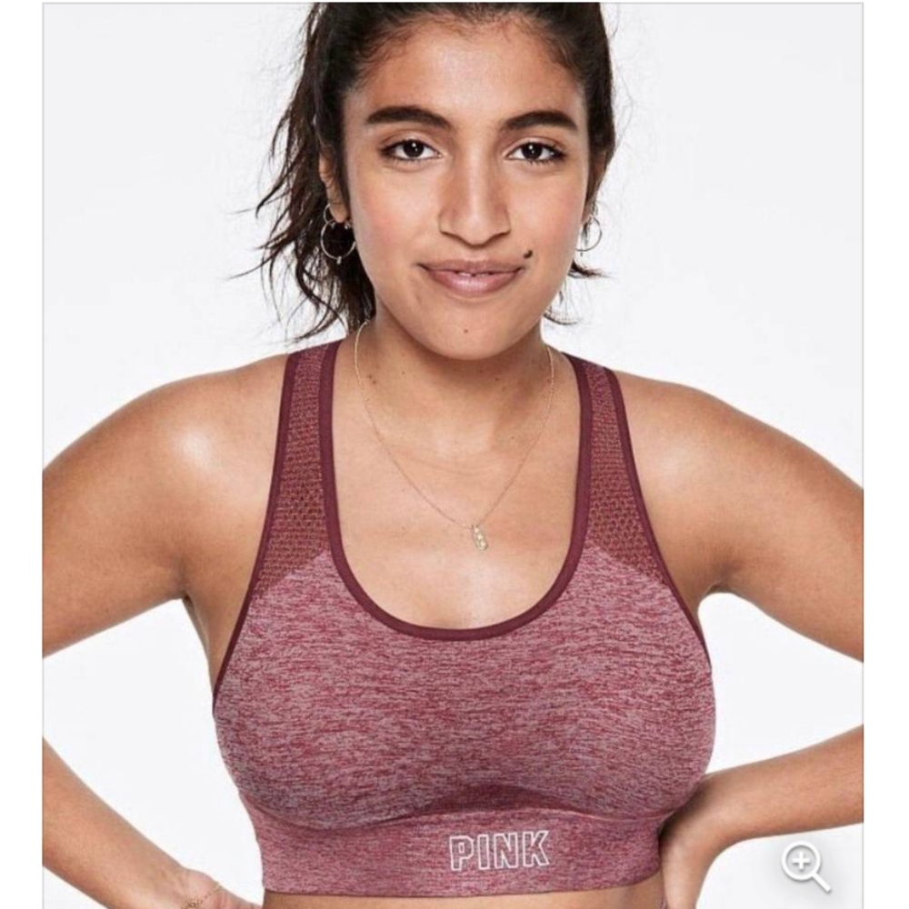 Victorias Secret PINK Ultimate Seamless Sports Bra Size L